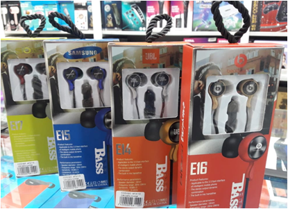 Auriculares marcas varias e17 e15 e14 -