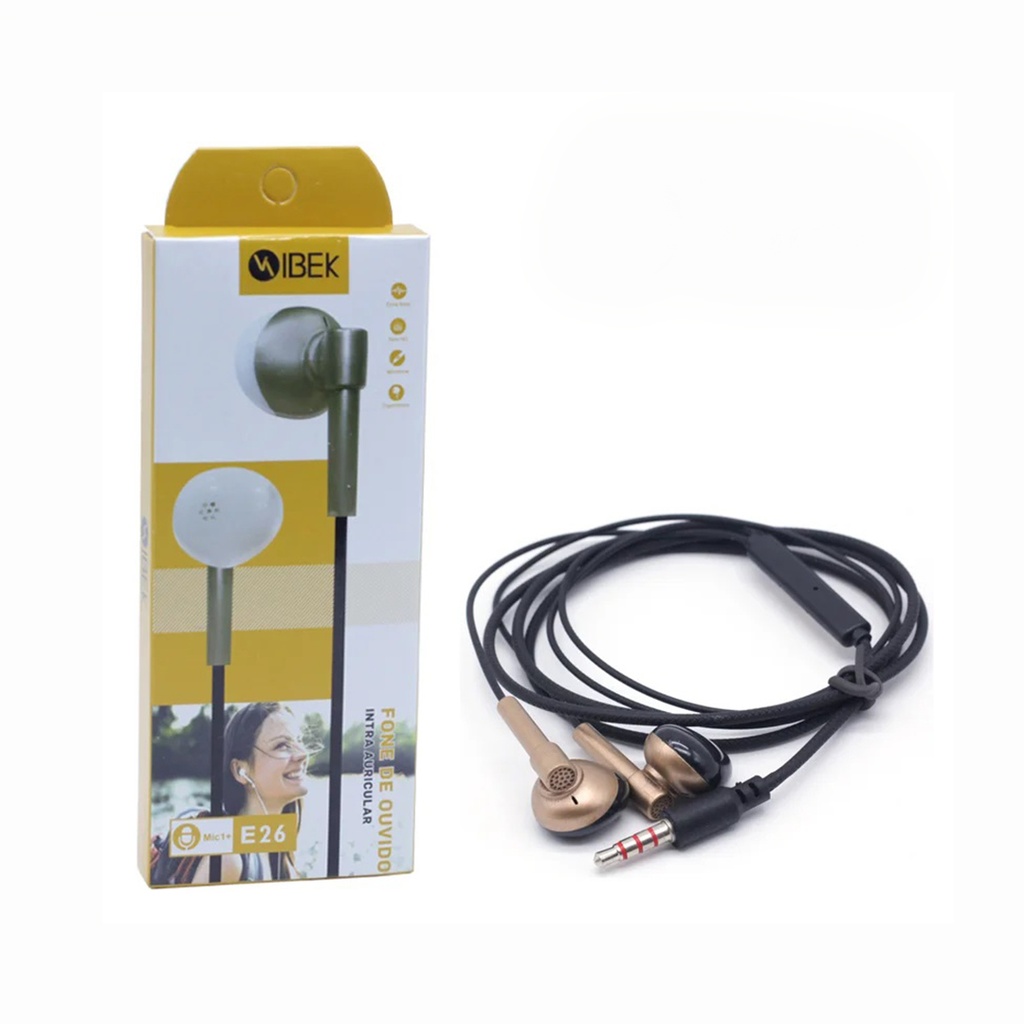 Auricular ibek con m/l (nuevo)