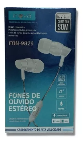 Auriculares estereo marca inova con microfono