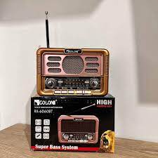 Radio vintage con am/fm recargable 6061s